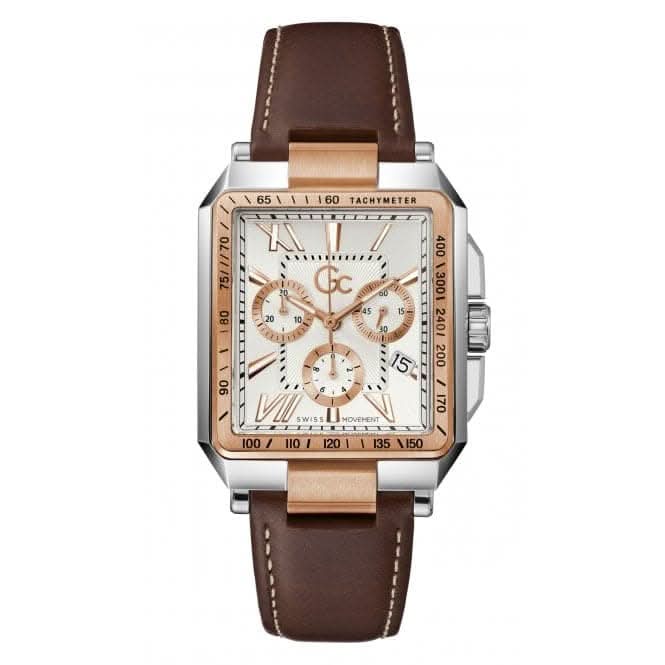 Gents Elite Silver Rose Gold Watch Z06002G1MFGc WatchesZ06002G1MF
