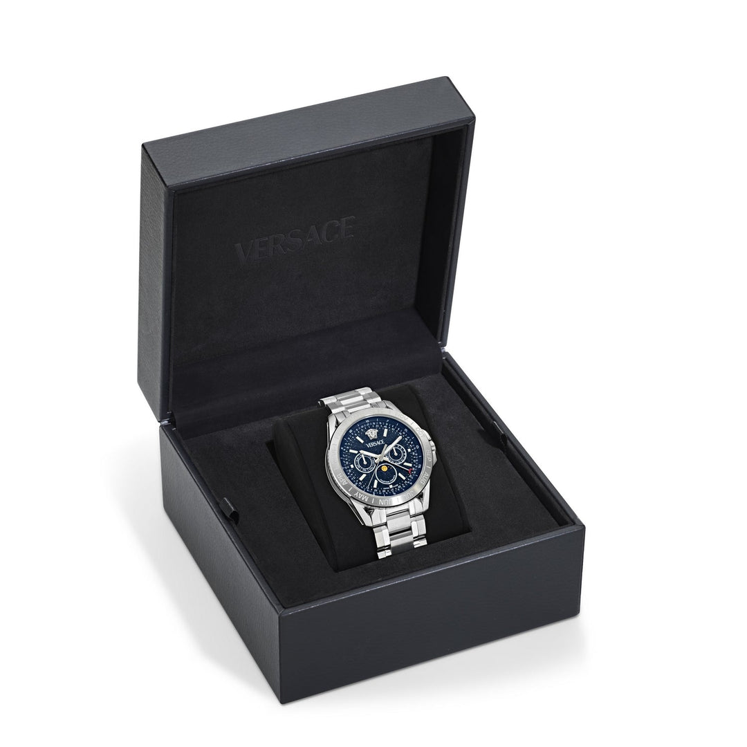 Gents Galaxy Moonph Blue Watch VE0K00125Versace WatchesVE0K00125