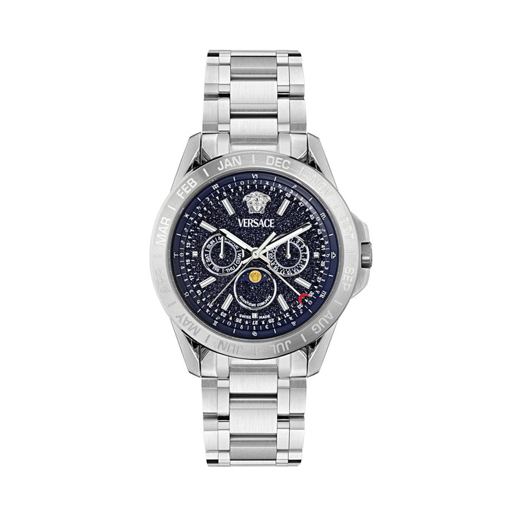 Gents Galaxy Moonph Blue Watch VE0K00125Versace WatchesVE0K00125