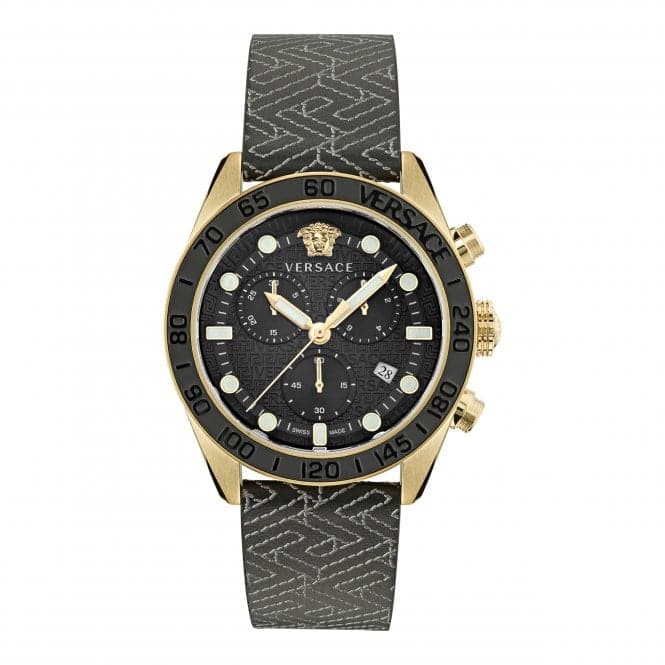 Gents Greca Dome Gold - Tone Watch VE6K00123Versace WatchesVE6K00123