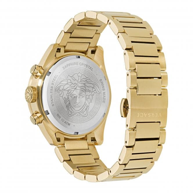 Gents Greca Dome Gold - Tone Watch VE6K00523Versace WatchesVE6K00523