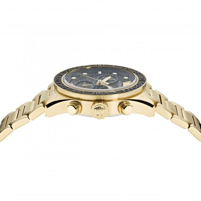 Gents Greca Dome Gold - Tone Watch VE6K00523Versace WatchesVE6K00523