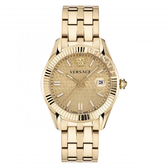 Gents Greca Time Champagne Watch VE3K00522Versace WatchesVE3K00522