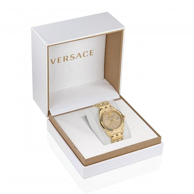 Gents Greca Time Champagne Watch VE3K00522Versace WatchesVE3K00522