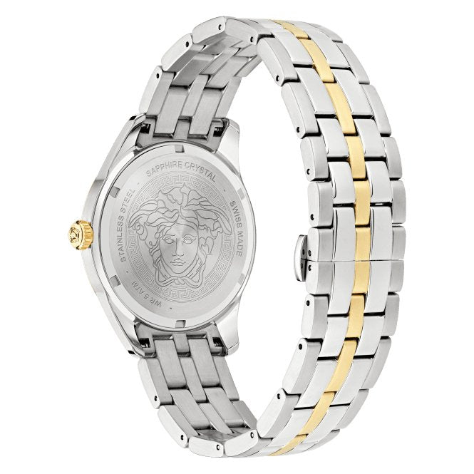 Gents Greca Time Gold - Tone Watch VE7C00623Versace WatchesVE7C00623