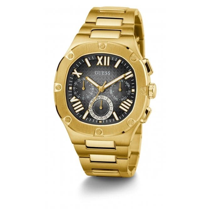 Gents Headline Stainless Steel Gold Watch GW0572G2Guess WatchesGW0572G2