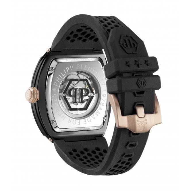 Gents High - Conic The Skeleton Ecoceramic Black Watch PWVBA0523Philipp PleinPWVBA0523