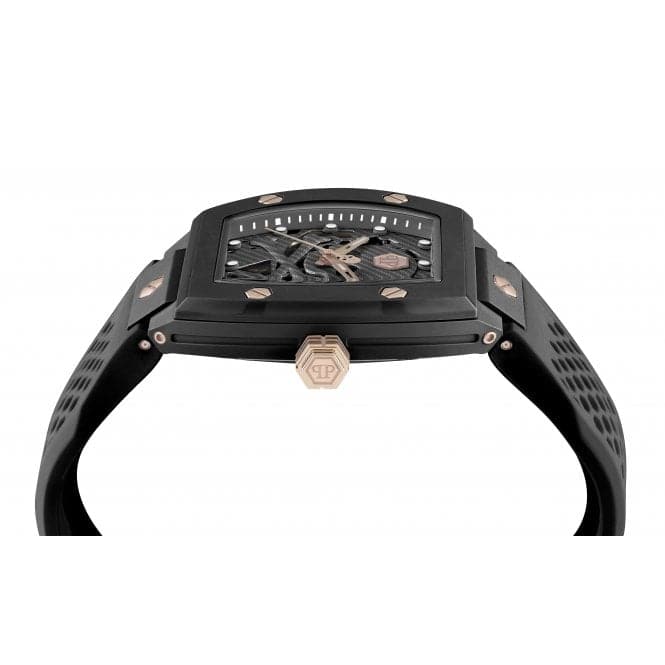 Gents High - Conic The Skeleton Ecoceramic Black Watch PWVBA0523Philipp PleinPWVBA0523