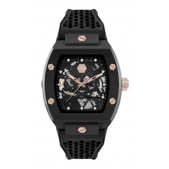 Gents High - Conic The Skeleton Ecoceramic Black Watch PWVBA0523Philipp PleinPWVBA0523