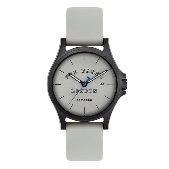 Gents Irby Silicone Gray Watch BKPIRS303Ted Baker WatchesBKPIRS303UO