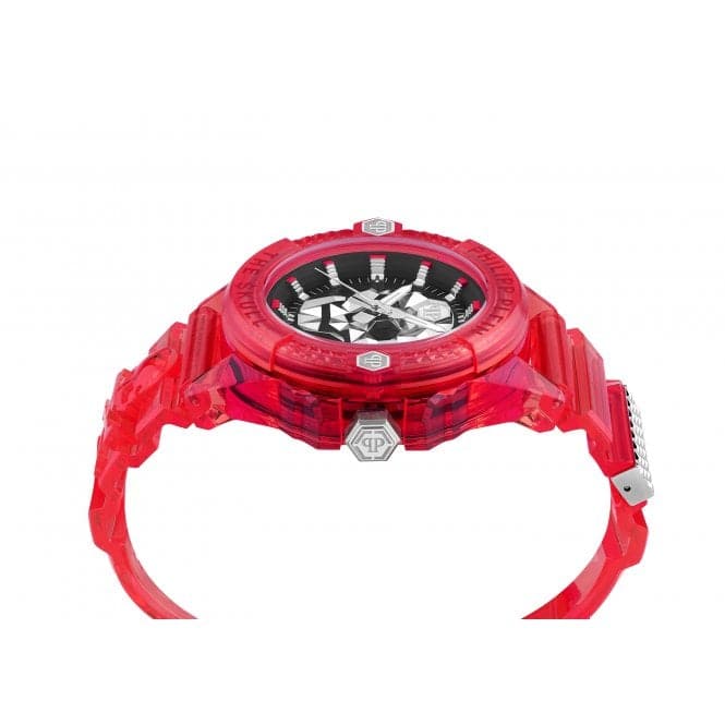 Gents $Kull Synthetic Red Watch PWWAA0223Philipp PleinPWWAA0223