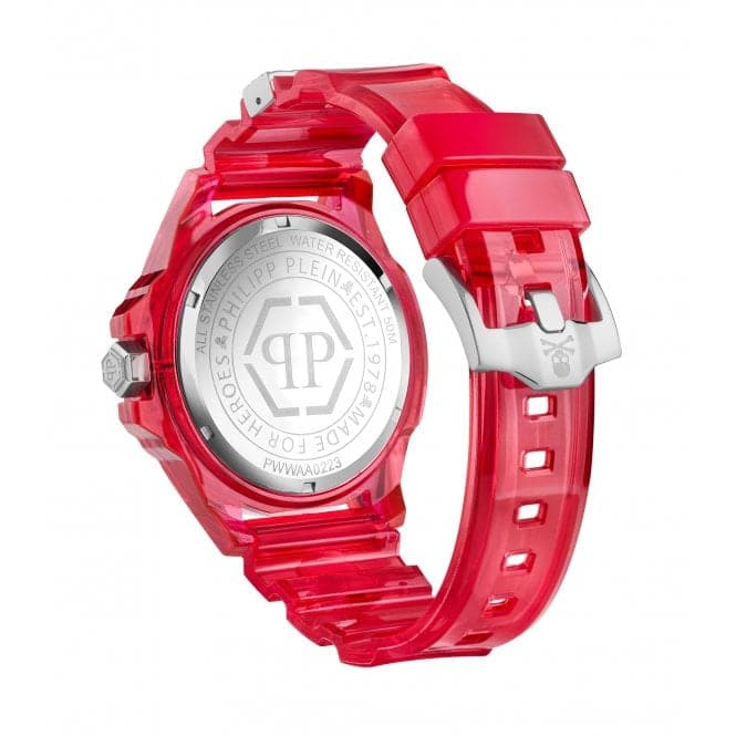 Gents $Kull Synthetic Red Watch PWWAA0223Philipp PleinPWWAA0223