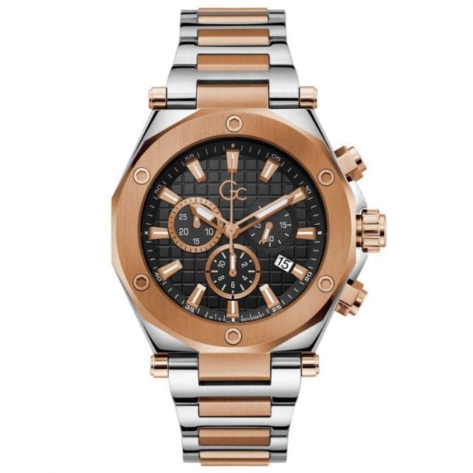 Gents Legacy Silver & Rose Gold Watch Z18001G2MFGc WatchesZ18001G2MF