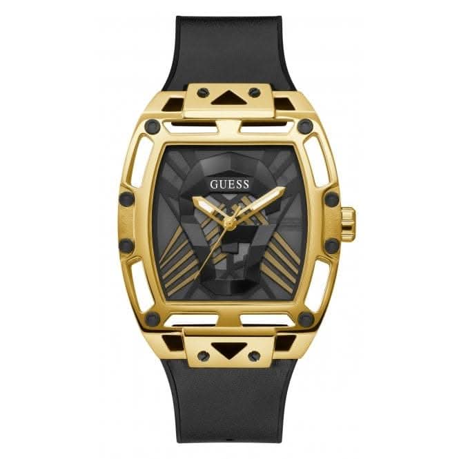 Gents Legend Genuine leather Silicone Gold Tone Watch GW0500G1Guess WatchesGW0500G1