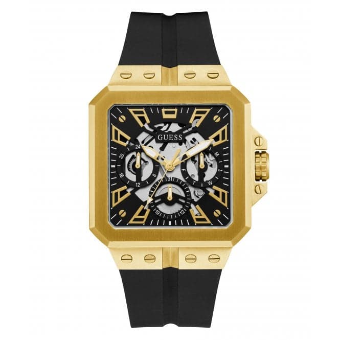 Gents Leo Gold Tone Watch GW0637G2Guess WatchesGW0637G2