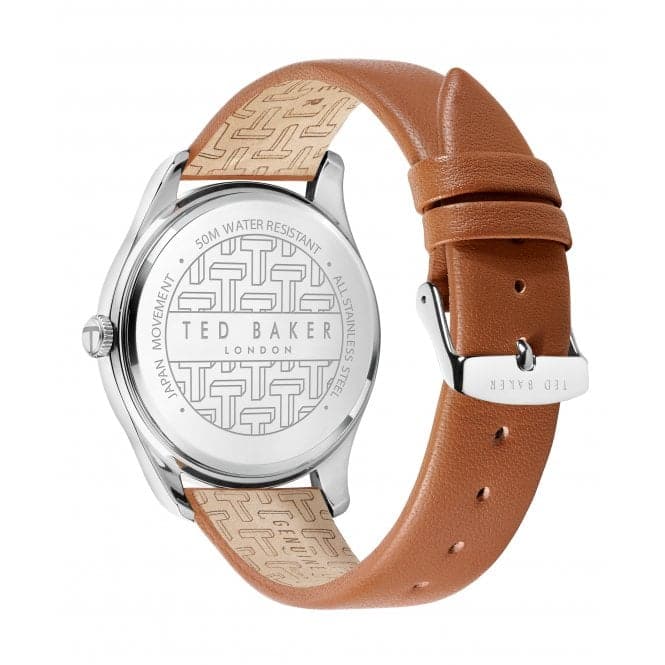 Gents Leytonn Stainless Steel Tan Watch BKPLTF207Ted Baker WatchesBKPLTF207UO