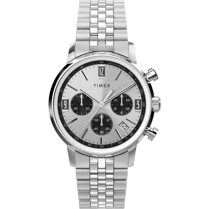 Gents Marlin Silver - Tone Watch TW2W10400Timex WatchesTW2W10400