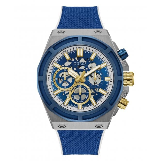 Gents Masterpiece Blue Watch GW0713G1Guess WatchesGW0713G1