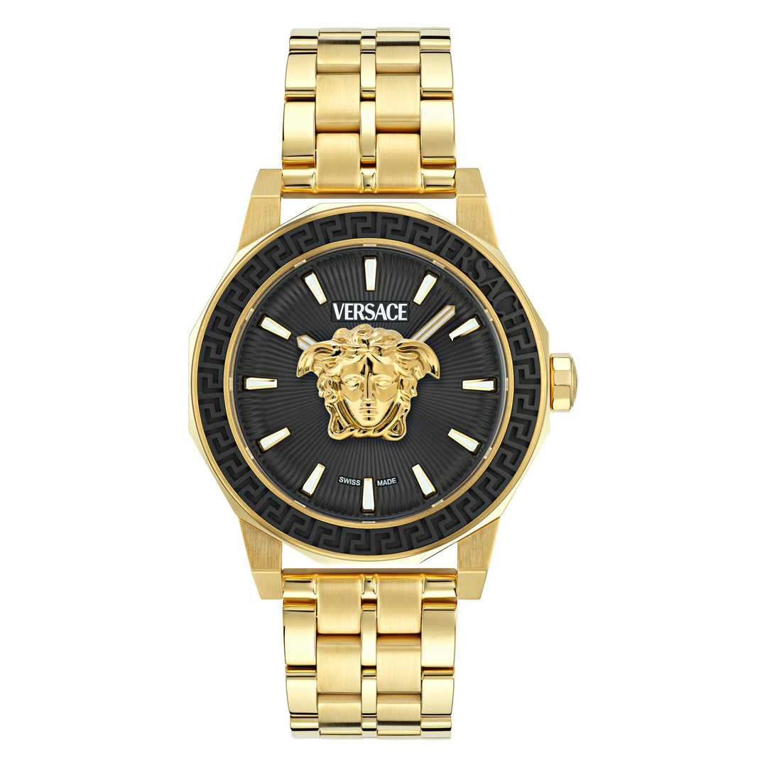 Gents Medusa Deco Black Watch VE9I00424Versace WatchesVE9I00424