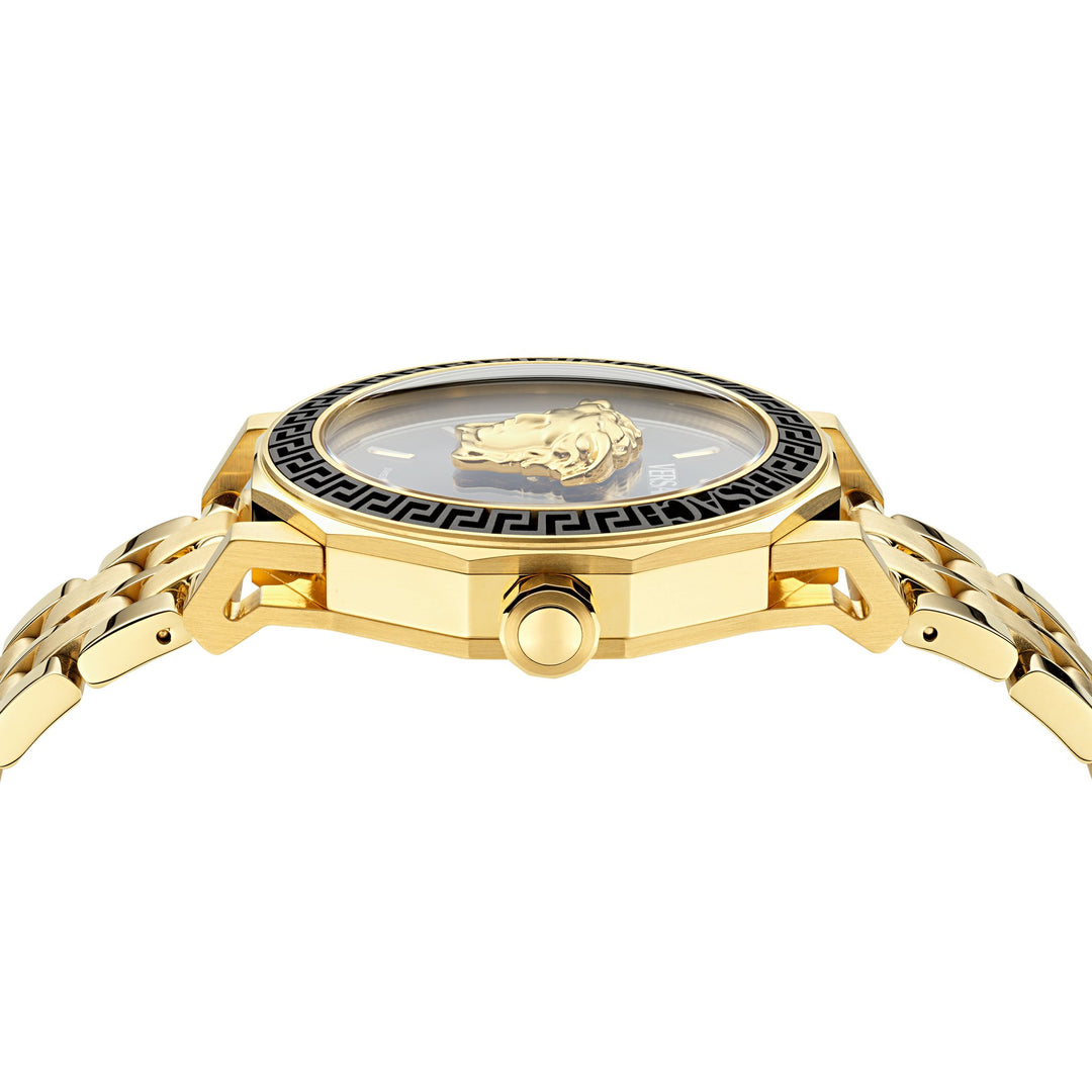 Gents Medusa Deco Black Watch VE9I00424Versace WatchesVE9I00424