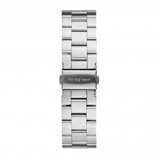 Gents Native Link Silver 40mm Watch NR40SI3LSINANordgreenNR40SI3LSINA