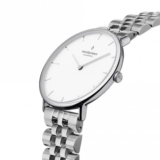 Gents Native Link Silver 40mm Watch NR40SI5LSIXX