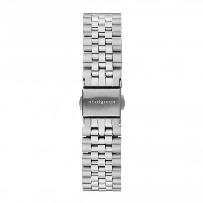 Gents Native Link Silver 40mm Watch NR40SI5LSIXXNordgreenNR40SI5LSIXX