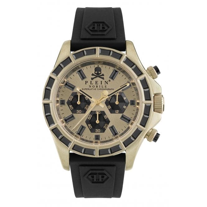 Gents Nobile Racing Superlatice Chrono Beige Watch PWVAA0223Philipp PleinPWVAA0223