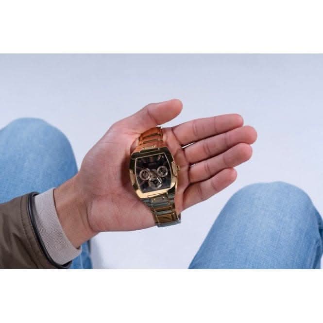 Gents Phoenix Stainless Steel Gold Tone Watch GW0456G1Guess WatchesGW0456G1