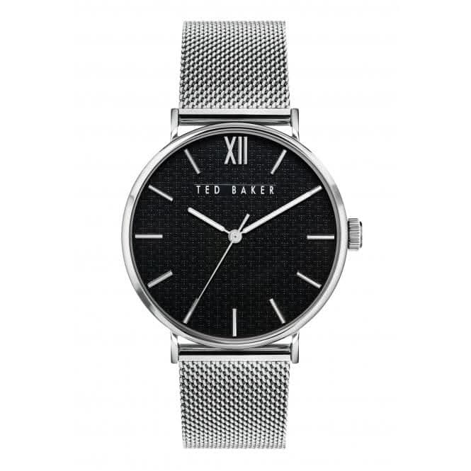 Gents Phylipa Gents Stainless Steel Silver - Tone Watch BKPPGS218Ted Baker WatchesBKPPGS218UO