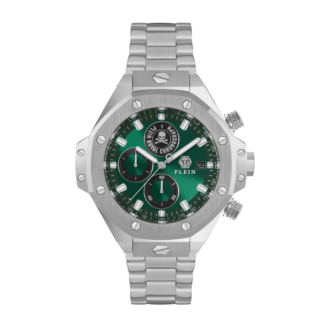 Gents Plein Chrono Royal Green Watch PWLFA0425Philipp PleinPWLFA0425