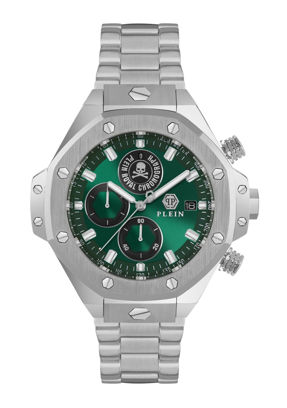 Gents Plein Chrono Royal Green Watch PWLFA0425Philipp PleinPWLFA0425