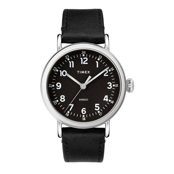 Gents Quartz Analog Black Watch TW2T20200Timex WatchesTW2T20200