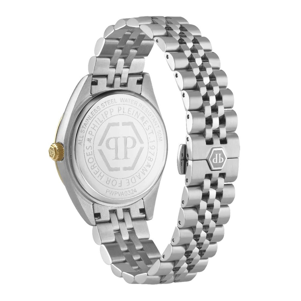 Gents Rock Couture Date Superlative Silver Watch PWPVA0324Philipp PleinPWPVA0324