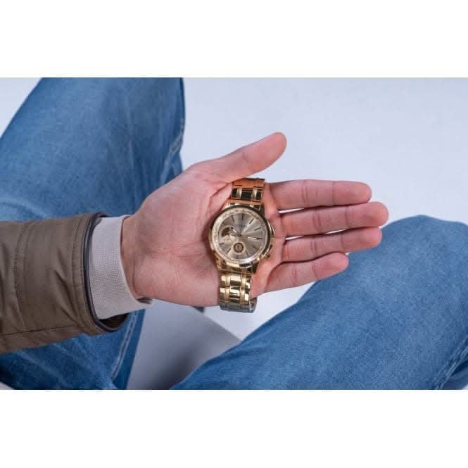 Gents Spec Stainless Steel Gold Tone Watch GW0490G2Guess WatchesGW0490G2