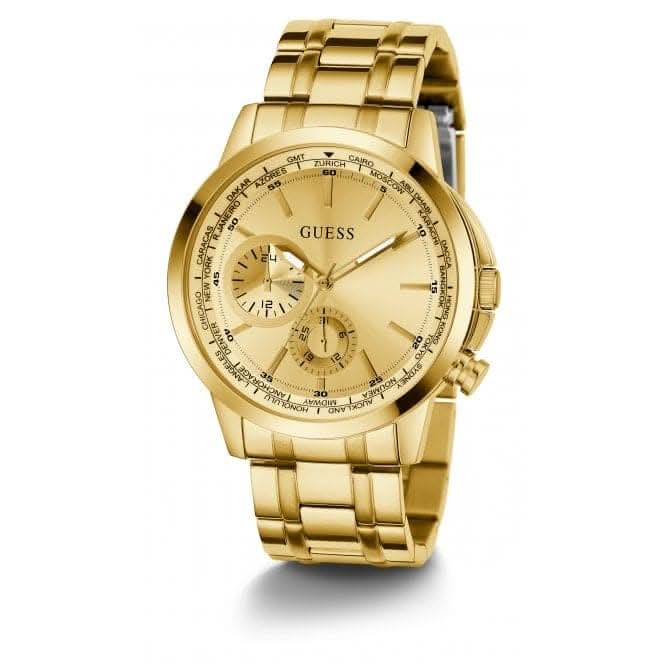 Gents Spec Stainless Steel Gold Tone Watch GW0490G2Guess WatchesGW0490G2