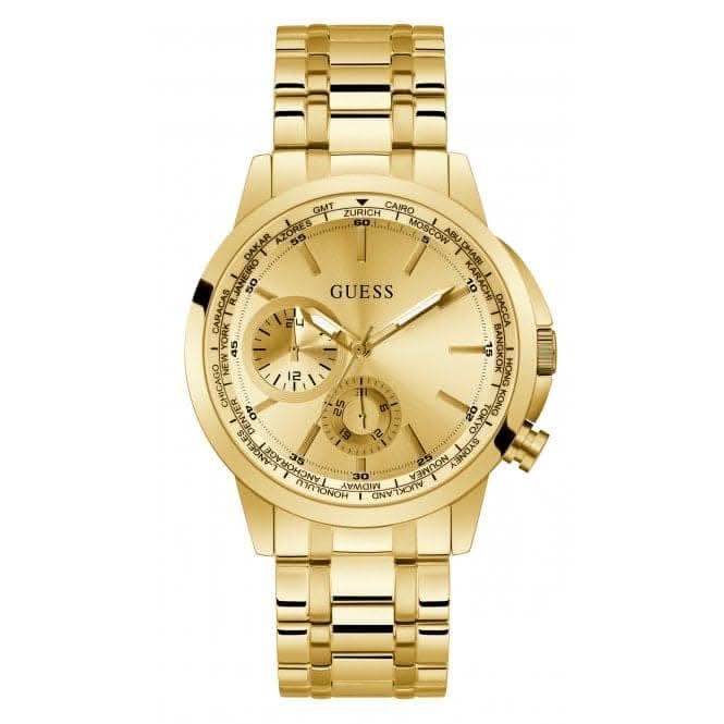 Gents Spec Stainless Steel Gold Tone Watch GW0490G2Guess WatchesGW0490G2