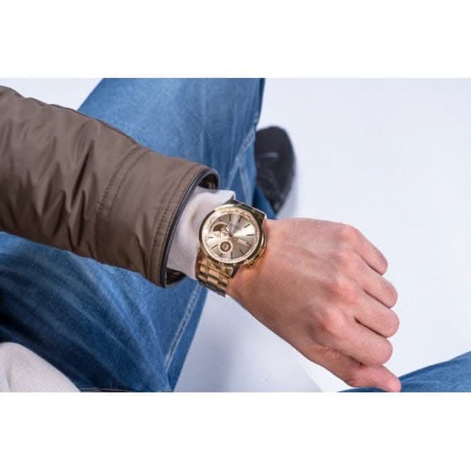 Gents Spec Stainless Steel Gold Tone Watch GW0490G2Guess WatchesGW0490G2