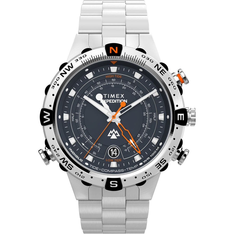 Gents Tide/Temp/Compass Stainless Steel Watch TW2Y12900Timex WatchesTW2Y12900