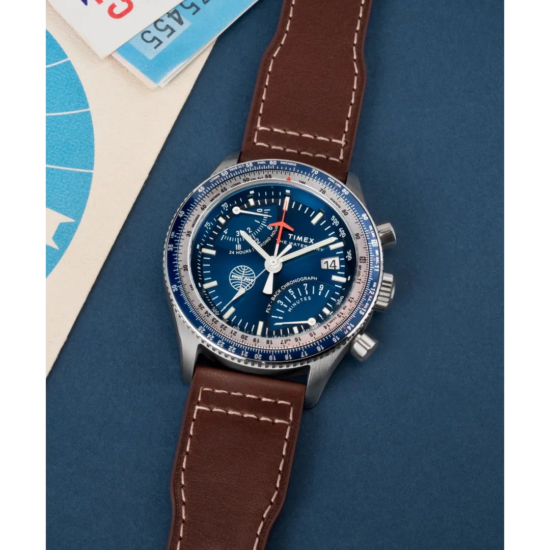 Gents Timex Lab Blue Watch TW2W97200Timex WatchesTW2W97200