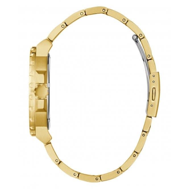 Gents Track Stainless Steel Gold Tone Watch GW0426G2Guess WatchesGW0426G2