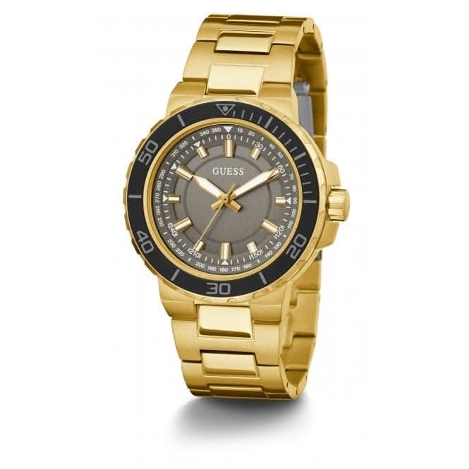 Gents Track Stainless Steel Gold Tone Watch GW0426G2Guess WatchesGW0426G2