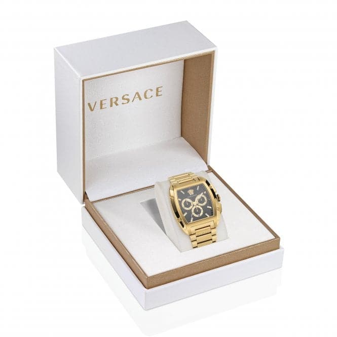 Gents Versace Dominus Gold - Tone Watch VE6H00523Versace WatchesVE6H00523