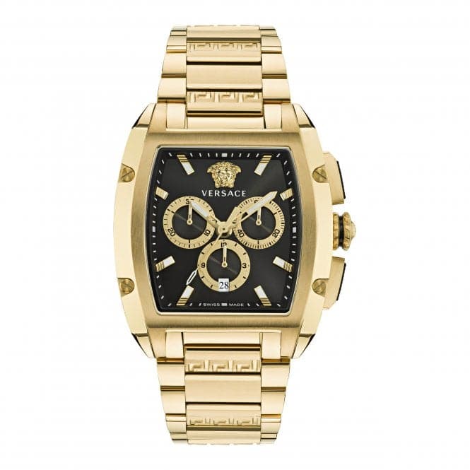 Gents Versace Dominus Gold - Tone Watch VE6H00523Versace WatchesVE6H00523