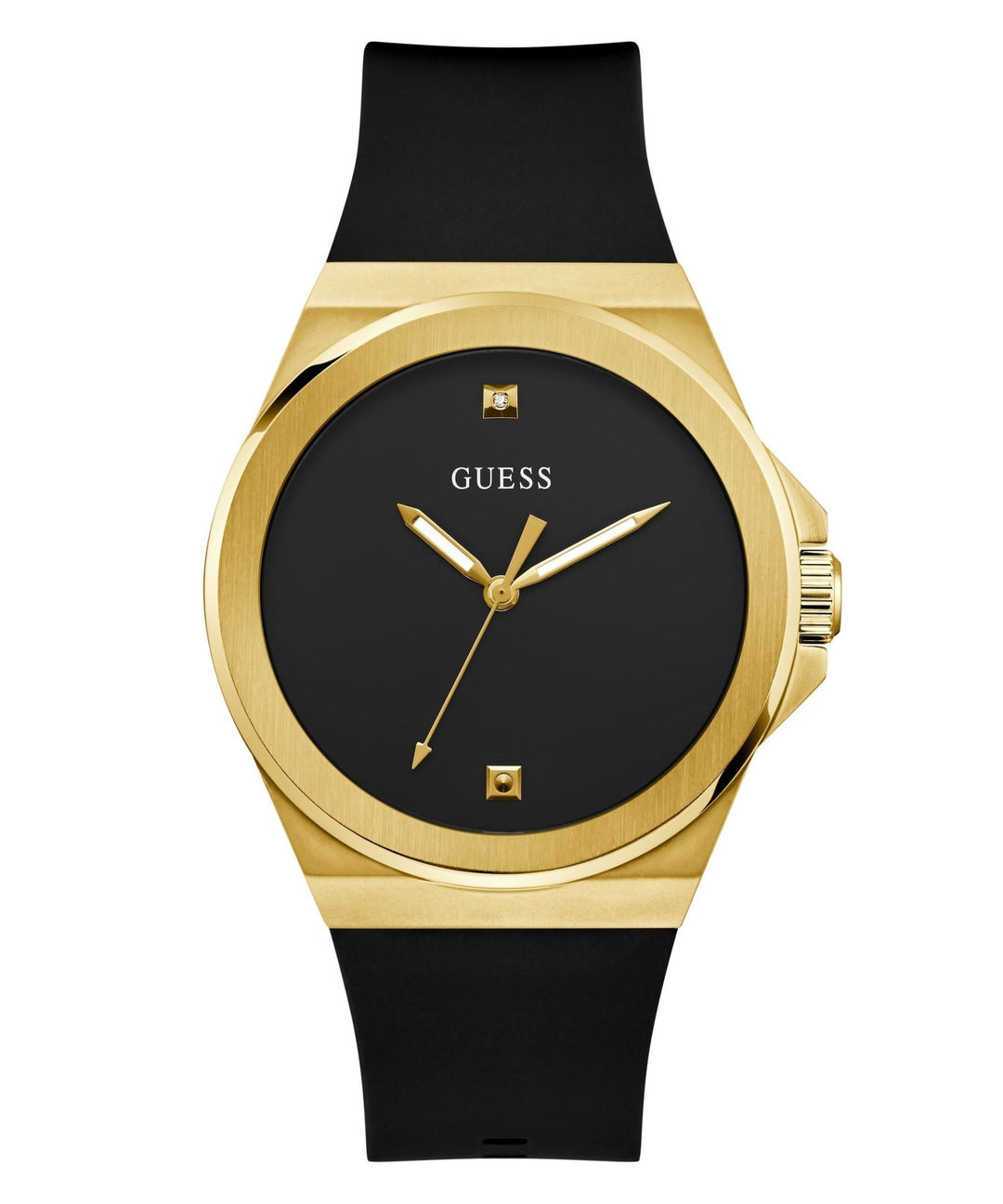 Gents Vinyl Gold Tone Silicone Watch GW0790G1Guess WatchesGW0790G1