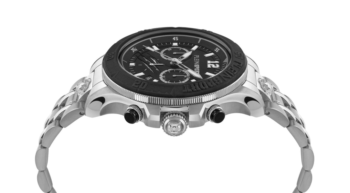 Gents Warrior Tech Black Watch PS6BA0624Philipp Plein SportsPS6BA0624