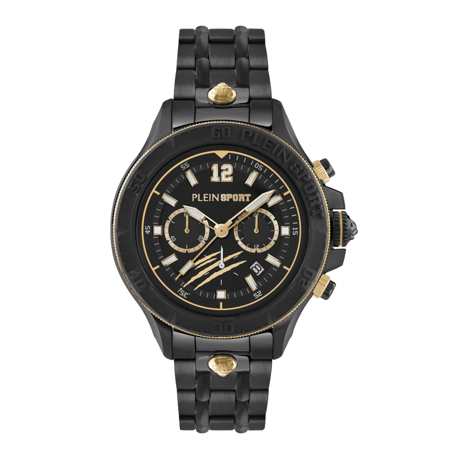 Gents Warrior Tech Black Watch PS6BA0824Philipp Plein SportsPS6BA0824