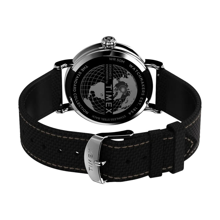 Gents Waterbury Black Watch TW2V44000Timex WatchesTW2V44000