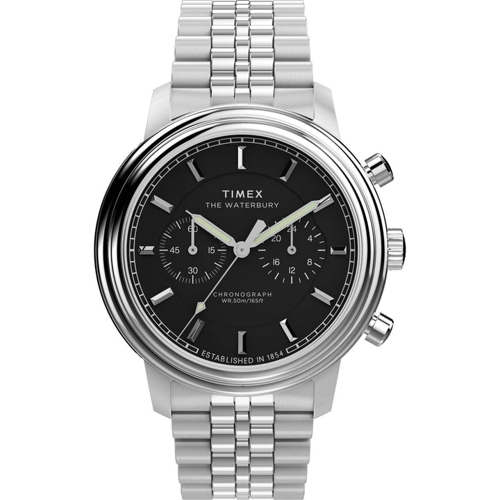 Gents Waterbury Metropolitan Stainless Steel Watch TW2Y23400Timex WatchesTW2Y23400