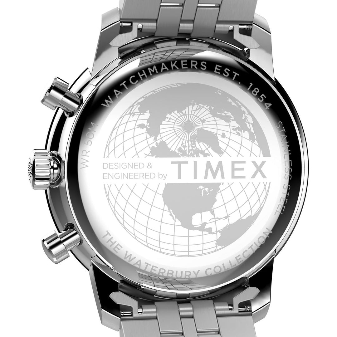 Gents Waterbury Metropolitan Stainless Steel Watch TW2Y23600Timex WatchesTW2Y23600